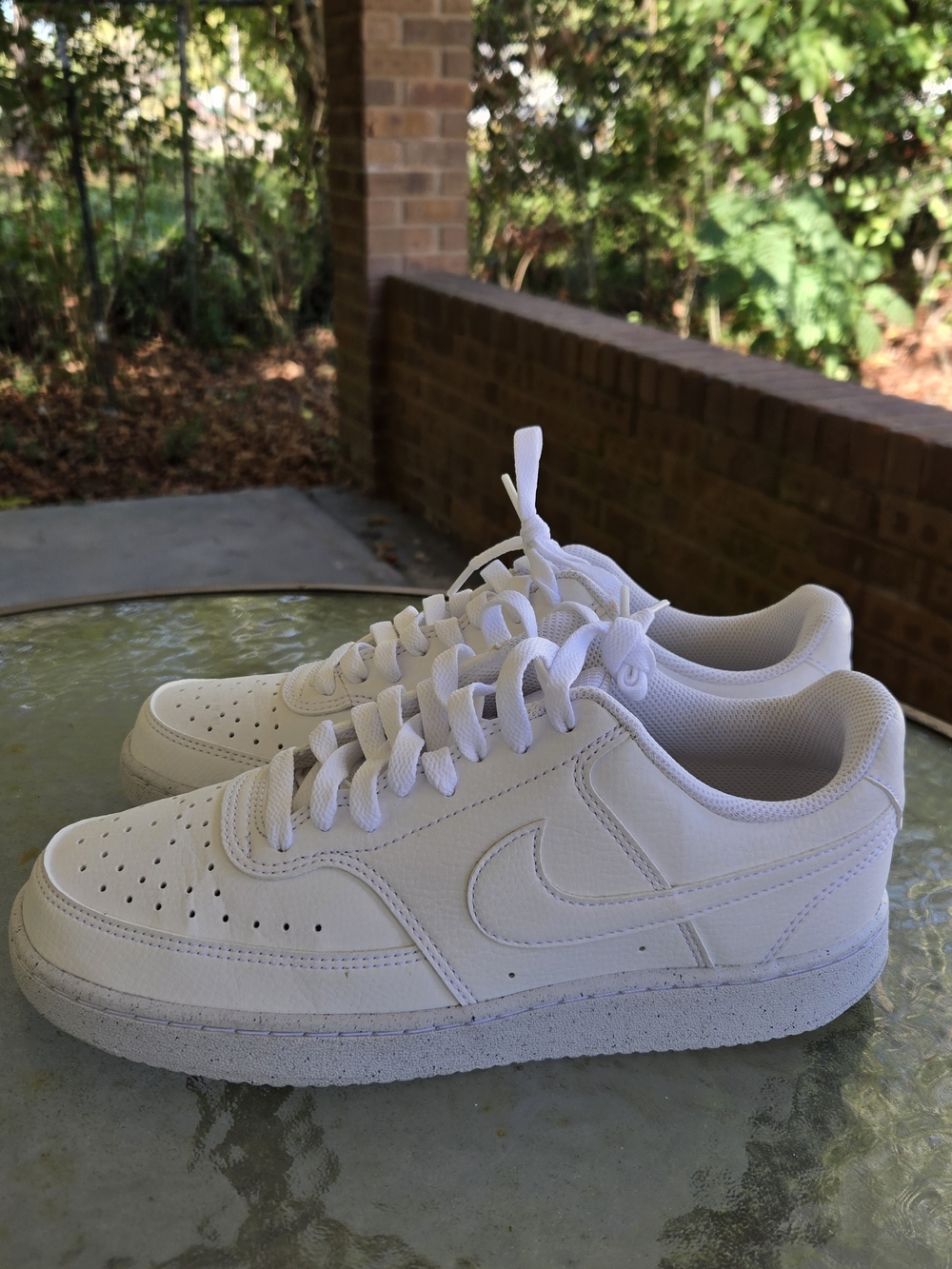 Nike Court Vision Men’s Low-Top Sneakers in White